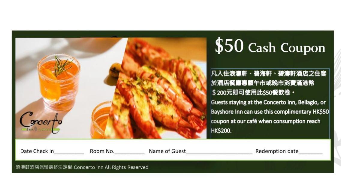 Concerto Inn Hong Kong Bagian luar foto
